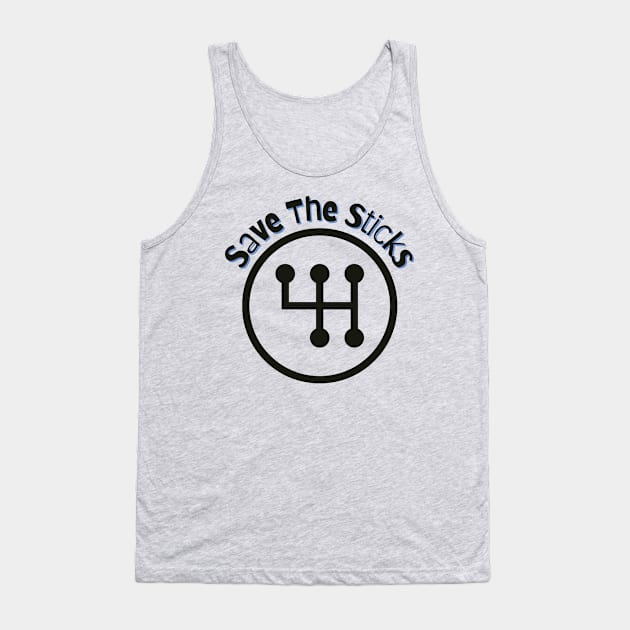 Save The Sticks Tank Top by Tripley Tees